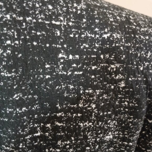 DKNY Textured Blazer Jacket Women's Size M Black White Single Button - Like New - Picture 5 of 5